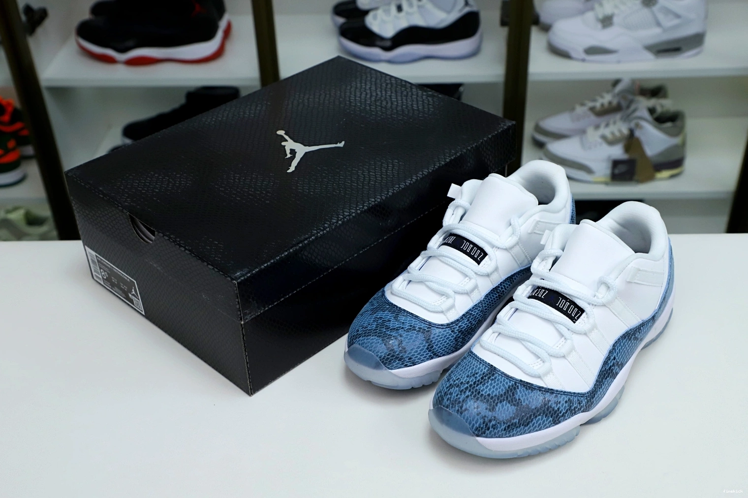 “navy Jordan 11 Jordan Air snakeskin” 0130